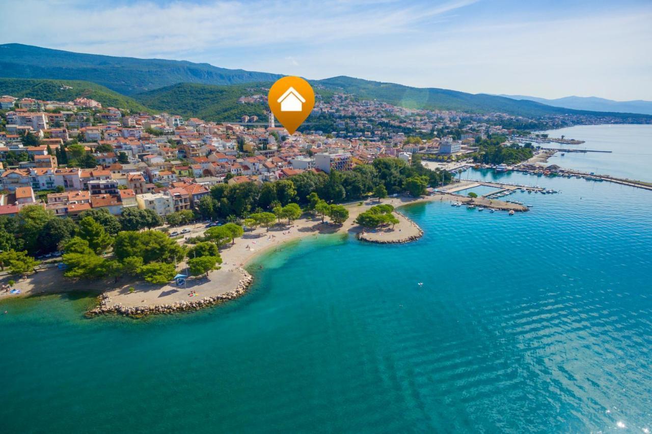 David Lägenhet Crikvenica Exteriör bild